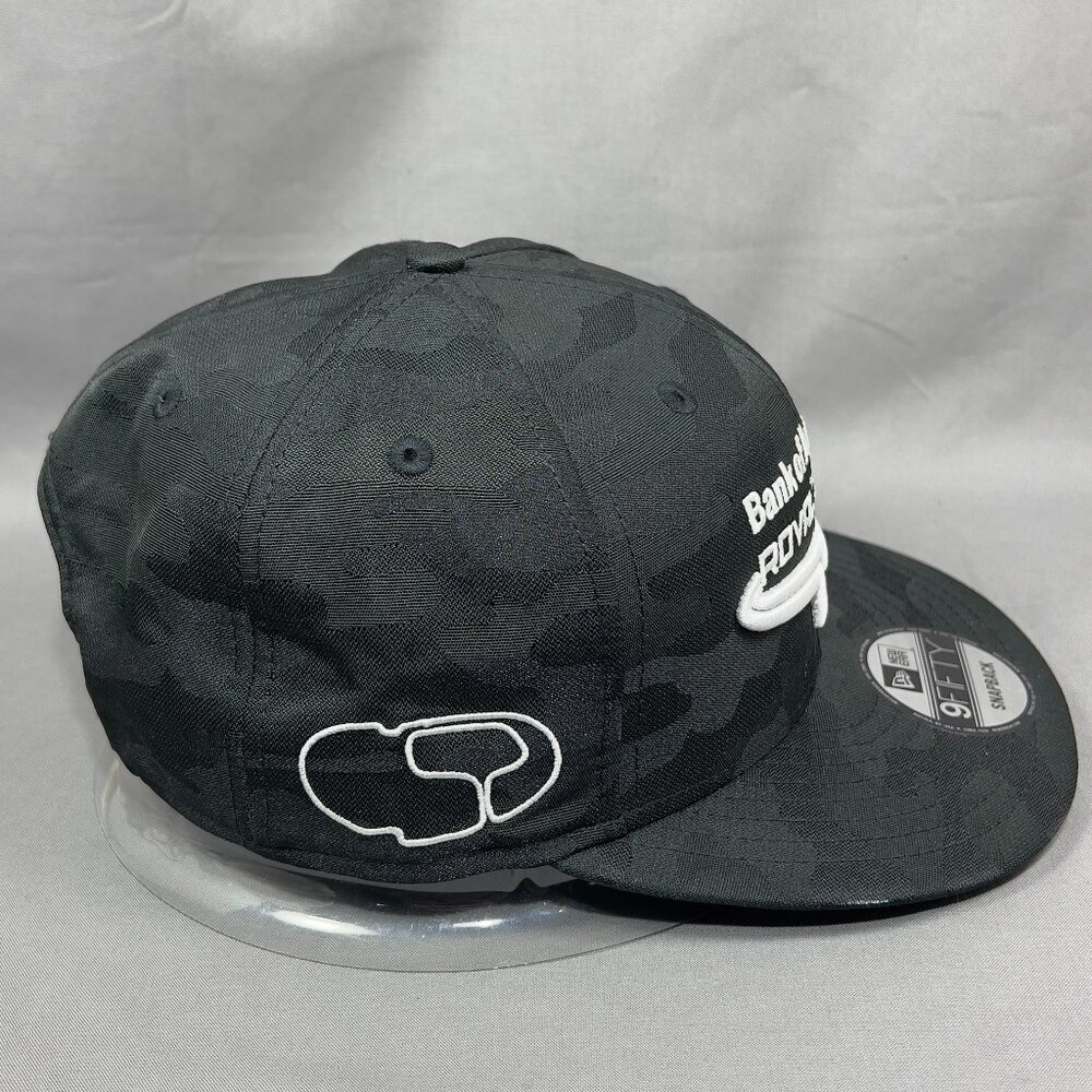 Bank Of America Roval 400 Nascar Snapback Hat Cap New Era 9fifty Black Camo Mens View 5